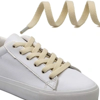 GRAH SANGRAH® (2 Pair) Shoelaces for Hiking Shoes, Outdoor Walking Sneakers, Outdoor Hiking, Climbing, Basketball, Work Boot, Running , Sport Shoes  - 120 CM, Beige
